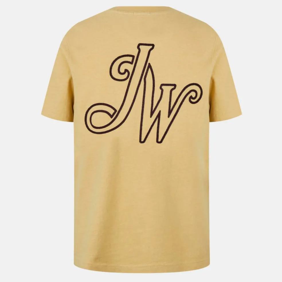 Men's JW Script Initial Regular Fit T-Shirt