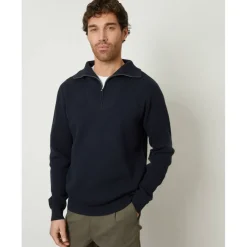 Men's Kamrul Quarter Zip Knitted Jumper
