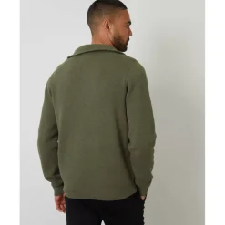 Men's Kamrul Quarter Zip Knitted Jumper