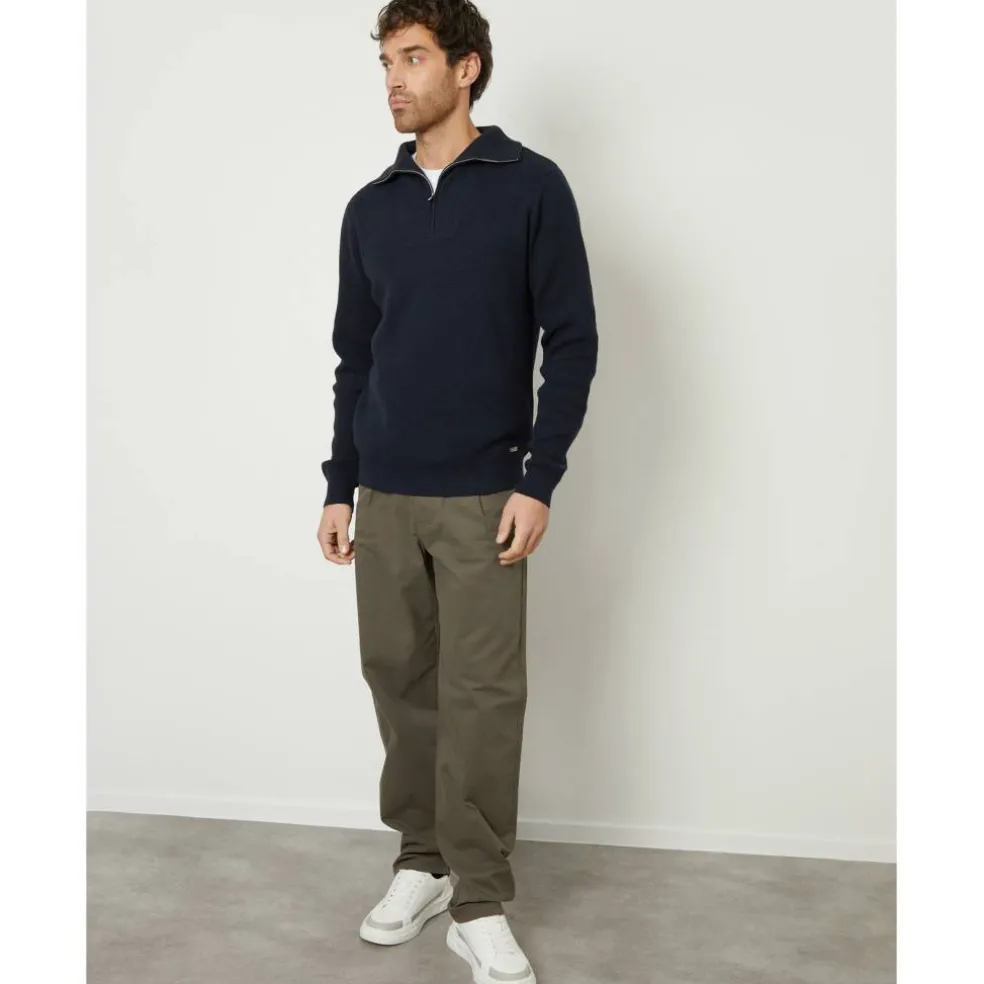 Men's Kamrul Quarter Zip Knitted Jumper