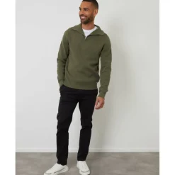 Men's Kamrul Quarter Zip Knitted Jumper