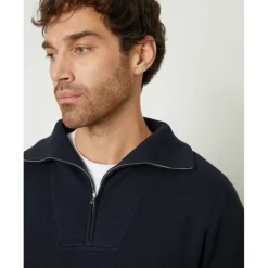 Men's Kamrul Quarter Zip Knitted Jumper