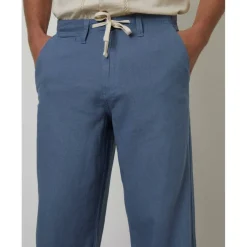 Men's Linen Straight Leg Trouser