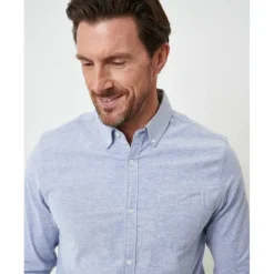 Men's Long-Sleeve Oxford Shirt
