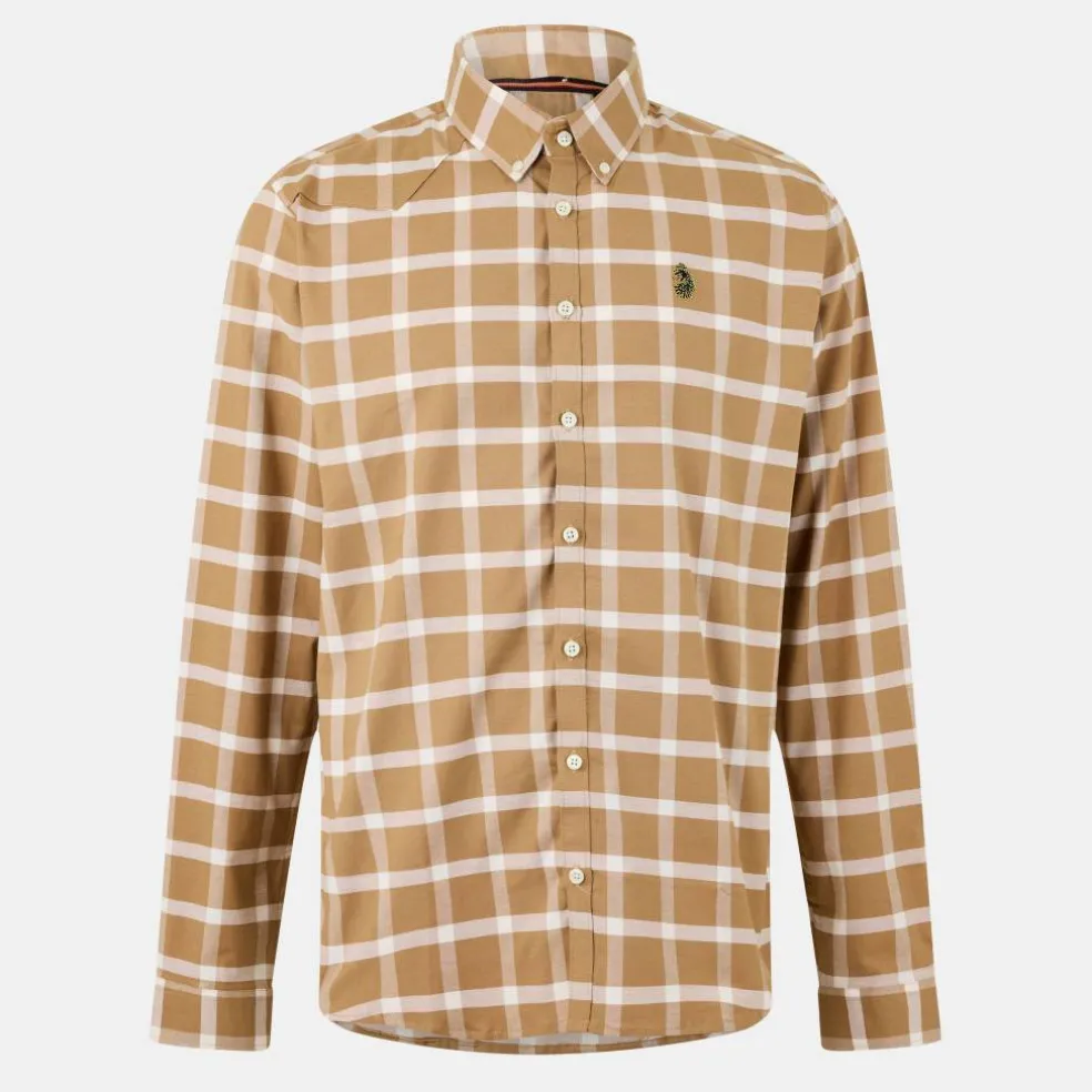 Men's Long-Sleeve Oxford Shirt