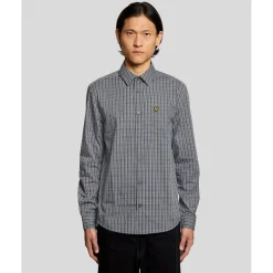 Men's Long Sleeve Patterned Shirt