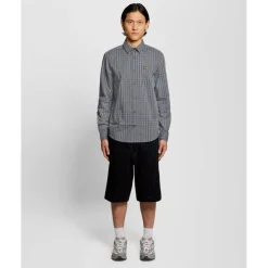 Men's Long Sleeve Patterned Shirt
