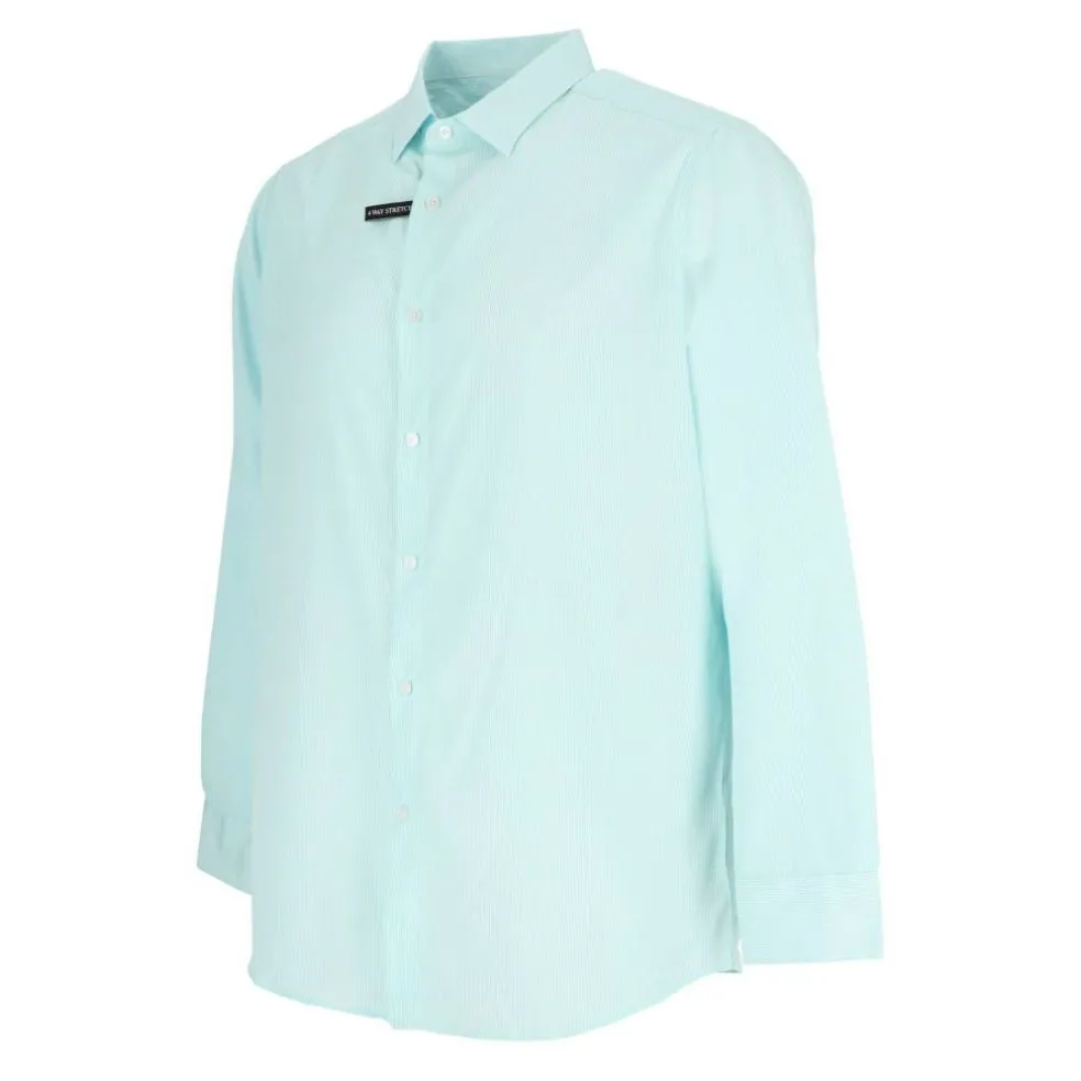 Men's Long-Sleeve Patterned Shirt