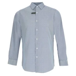 Men's Long-Sleeve Patterned Shirt