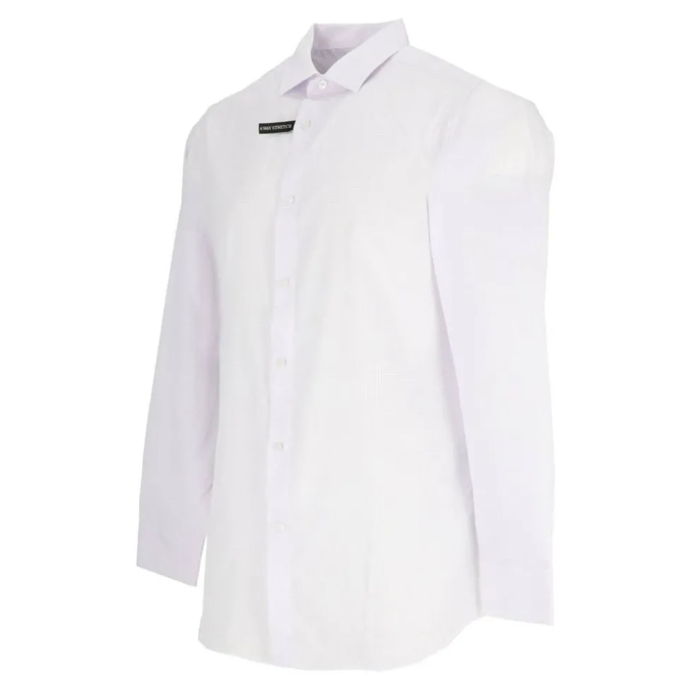 Men's Long-Sleeve Patterned Shirt