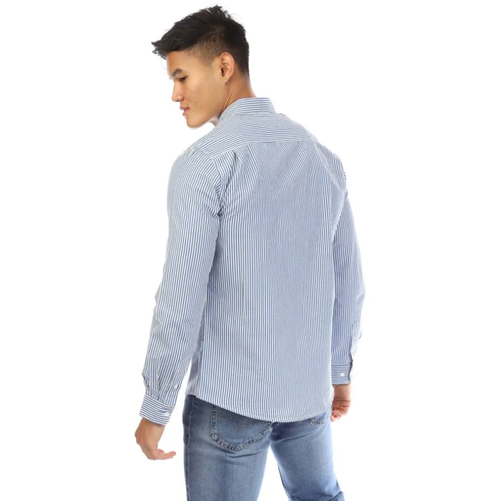 Men's Long Sleeve Plain Shirt