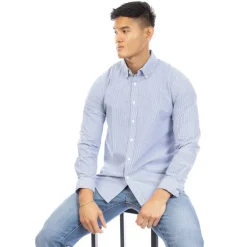 Men's Long Sleeve Plain Shirt
