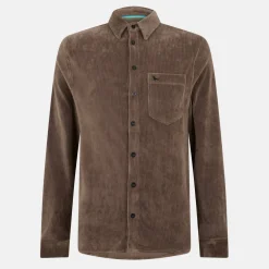 Men's Long-Sleeve Plain Shirt