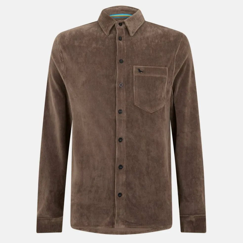 Men's Long-Sleeve Plain Shirt