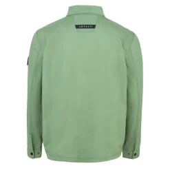 Men's Manny Cotton Long Sleeve Full Zip Overshirt
