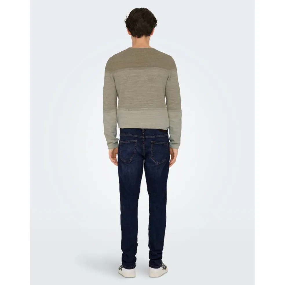 Men's Mat Tapered Jeans