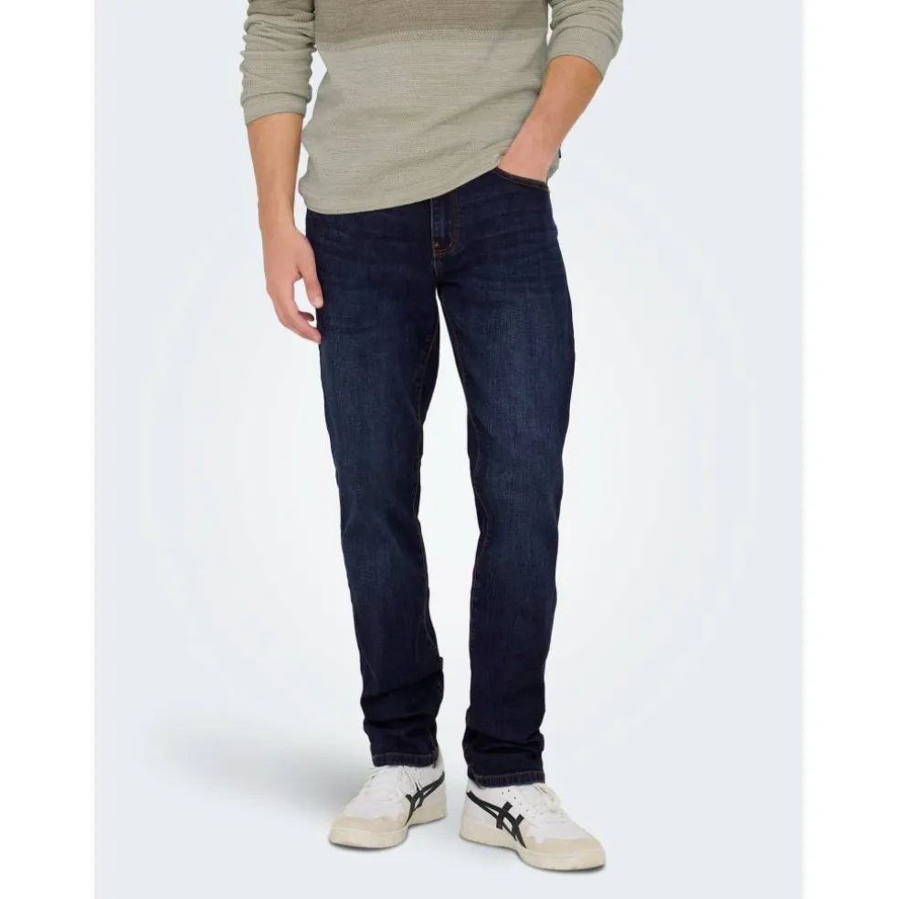 Men's Mat Tapered Jeans