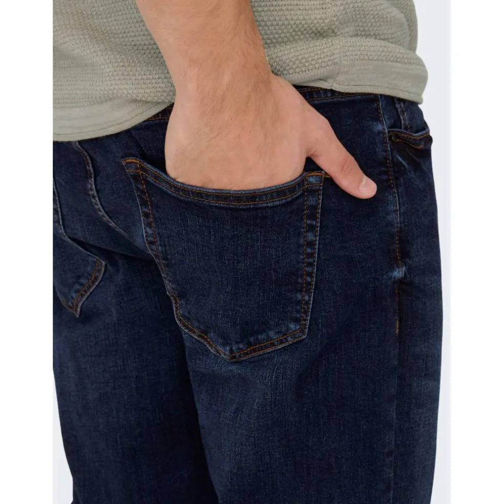 Men's Mat Tapered Jeans