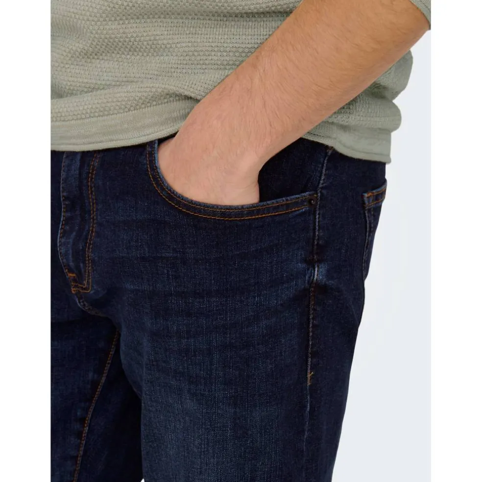Men's Mat Tapered Jeans