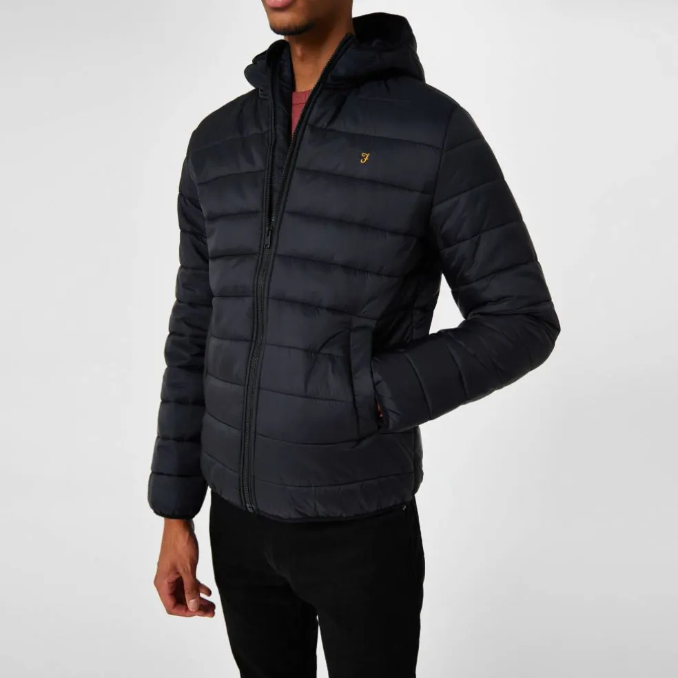 Men's Meeson Hooded Long Sleeve Short Puffer Jacket