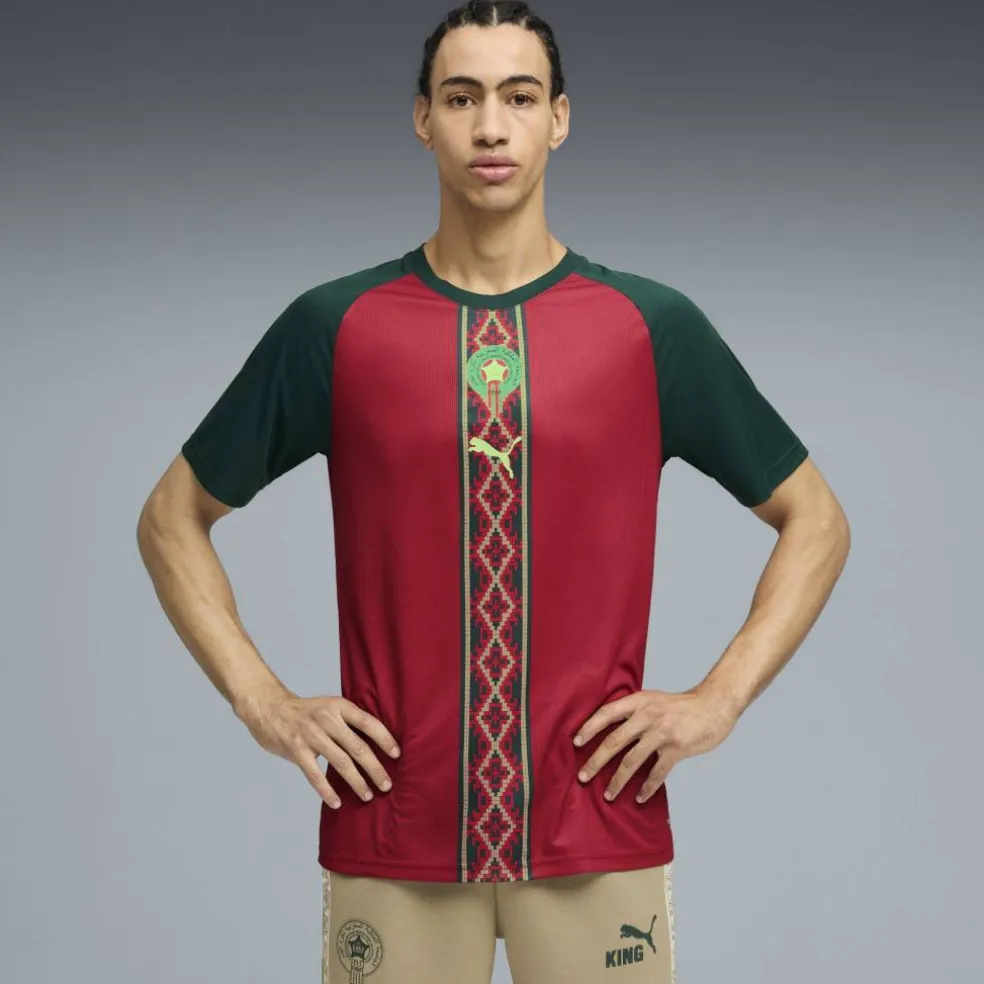 Mens Morocco Warm-Up Shirt World Cup 2026