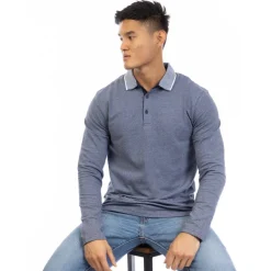 Men's Needham Long Sleeve Polo Shirt