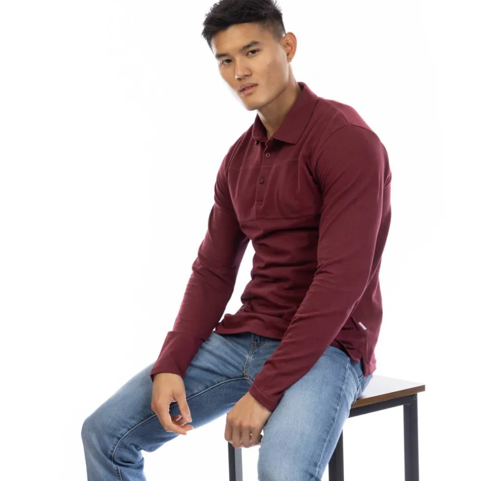 Men's Noaks Long Sleeve Polo Shirt