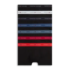 Mens 7-Pack Signature Repeat Logo Waistband Trunks