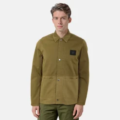 Men's Panelled Long Sleeve Parka