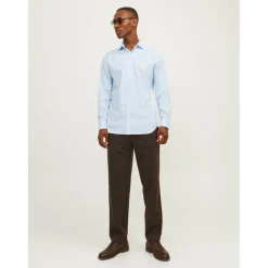 Men's Parker Long-Sleeve Patterned Shirt