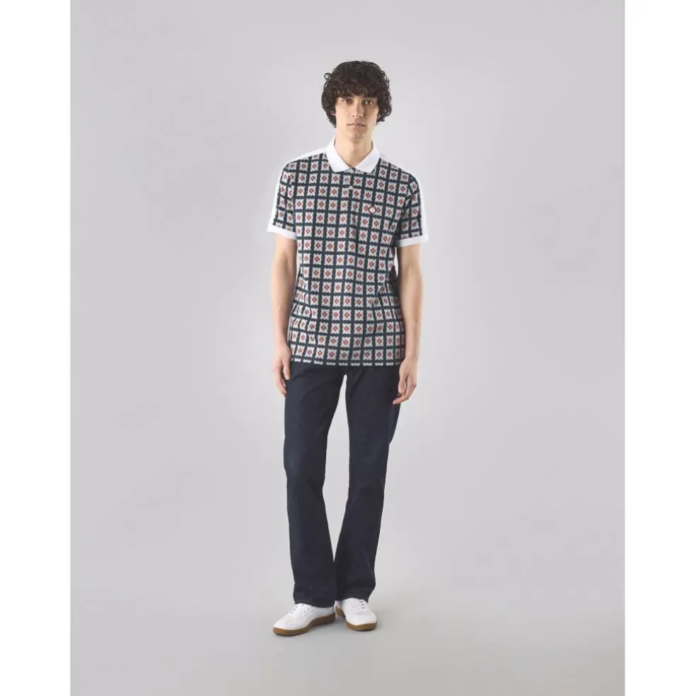 Men's PG Timperley Geo Short-Sleeve Polo Shirt