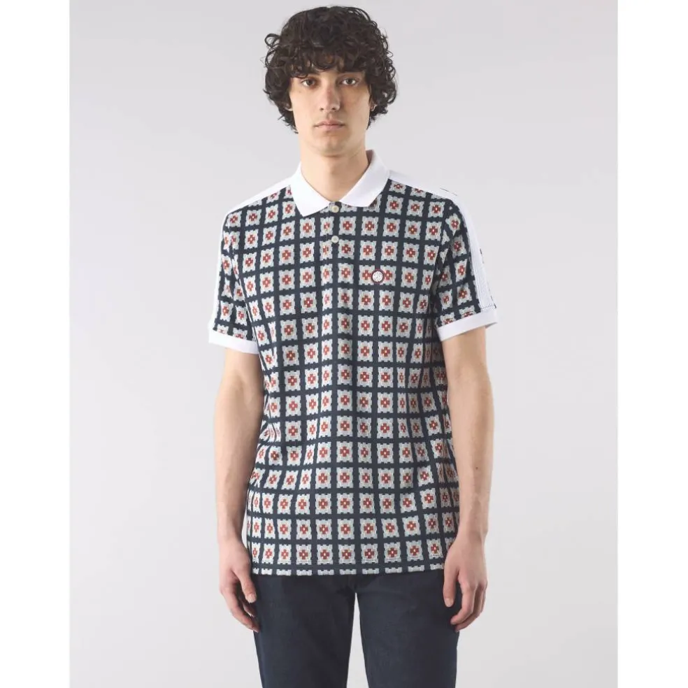 Men's PG Timperley Geo Short-Sleeve Polo Shirt