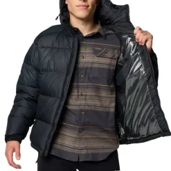 Men's Pike Lake Hooded Water-Resistant Insulated Puffer Jacket