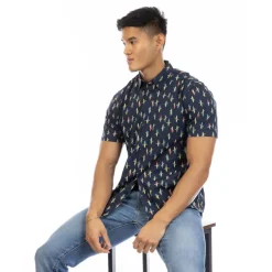 Men's Plain Short Sleeve Shirt