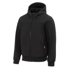 Men's Pocket Hooded Long Sleeve Softshell Jacket