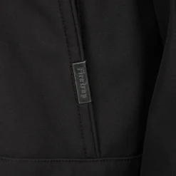 Men's Pocket Hooded Long Sleeve Softshell Jacket