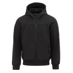 Men's Pocket Hooded Long Sleeve Softshell Jacket