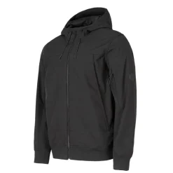 Men's Pocket Hooded Long Sleeve Softshell Jacket