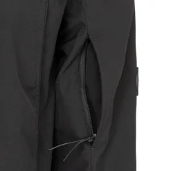 Men's Pocket Hooded Long Sleeve Softshell Jacket