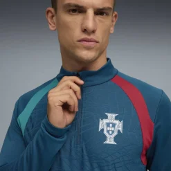 Mens Portugal Licensed Drill Top World Cup 2026