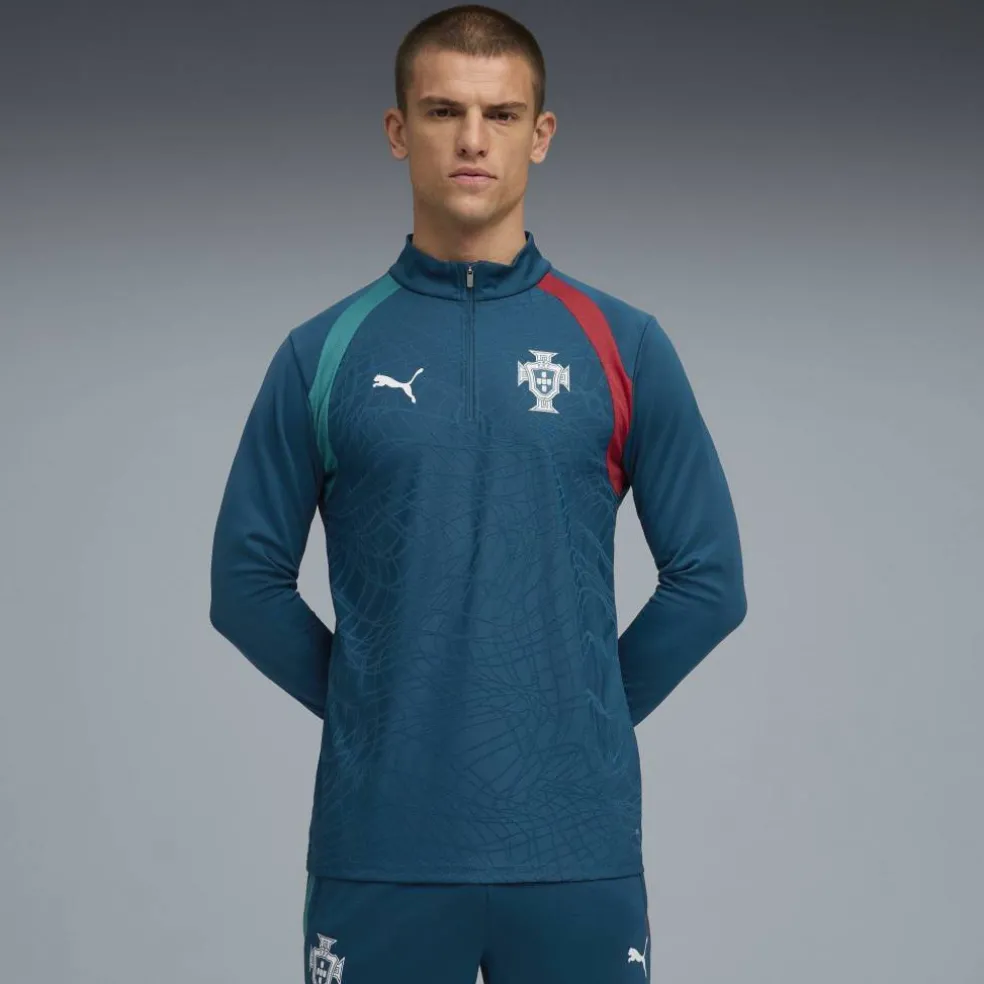 Mens Portugal Licensed Drill Top World Cup 2026