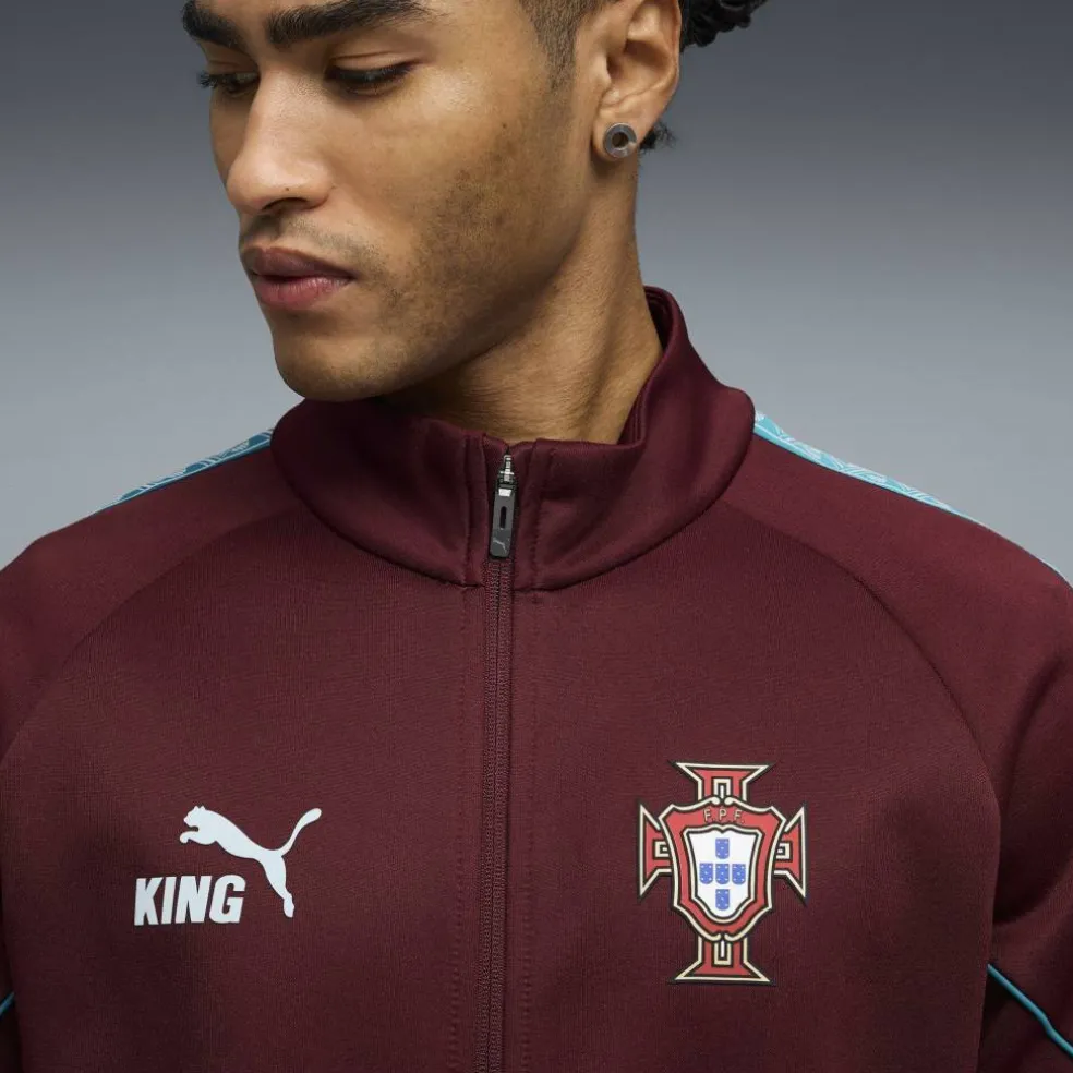 Mens Portugal Tracksuit Top World Cup 2026