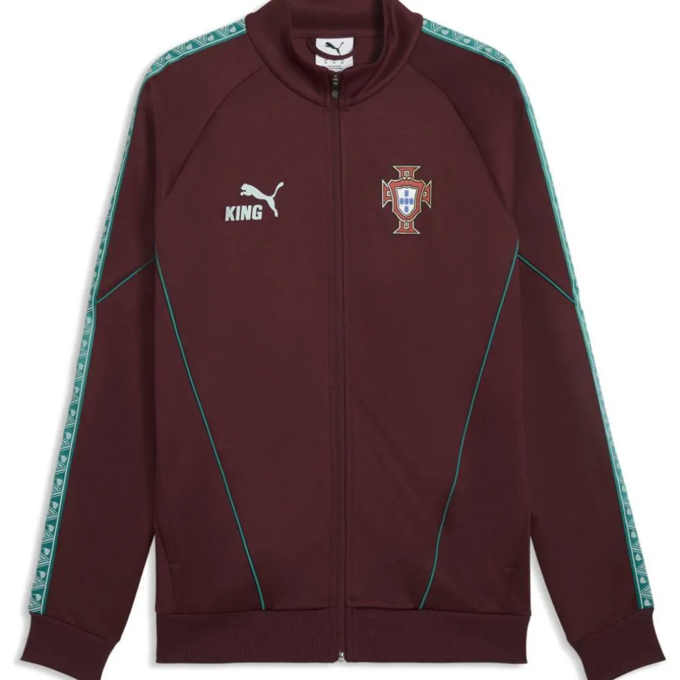 Mens Portugal Tracksuit Top World Cup 2026