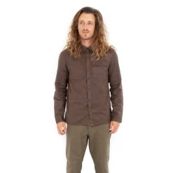 Men's Redwood Long Sleeve Plain Shirt
