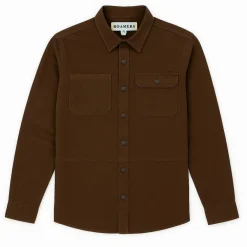 Men's Redwood Long Sleeve Plain Shirt