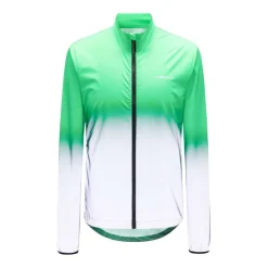 Men's Reflective Long Sleeve Full Zip Slim Fit Performance Cycling Jacket
