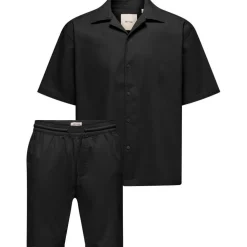 Mens Resort Shirt and Shorts Set
