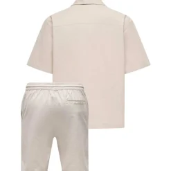 Mens Resort Shirt and Shorts Set