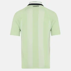 Men's Ribbed Collar Short Sleeve Performance Polo Shirt
