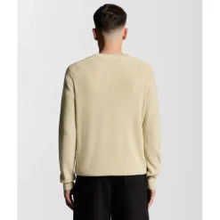 Men's Rib Crew Neck Jumper